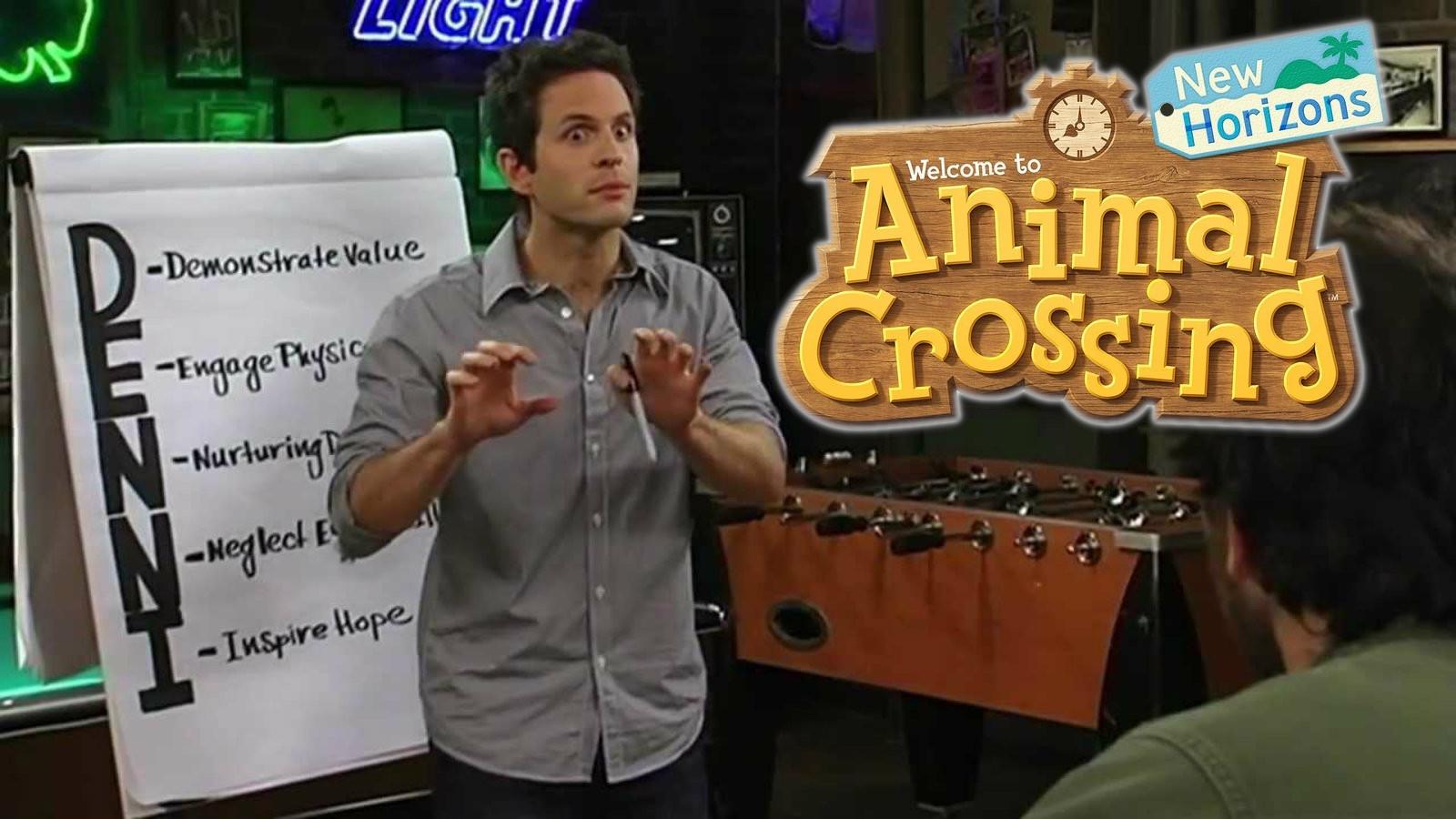 Always Sunny meets Animal Crossing