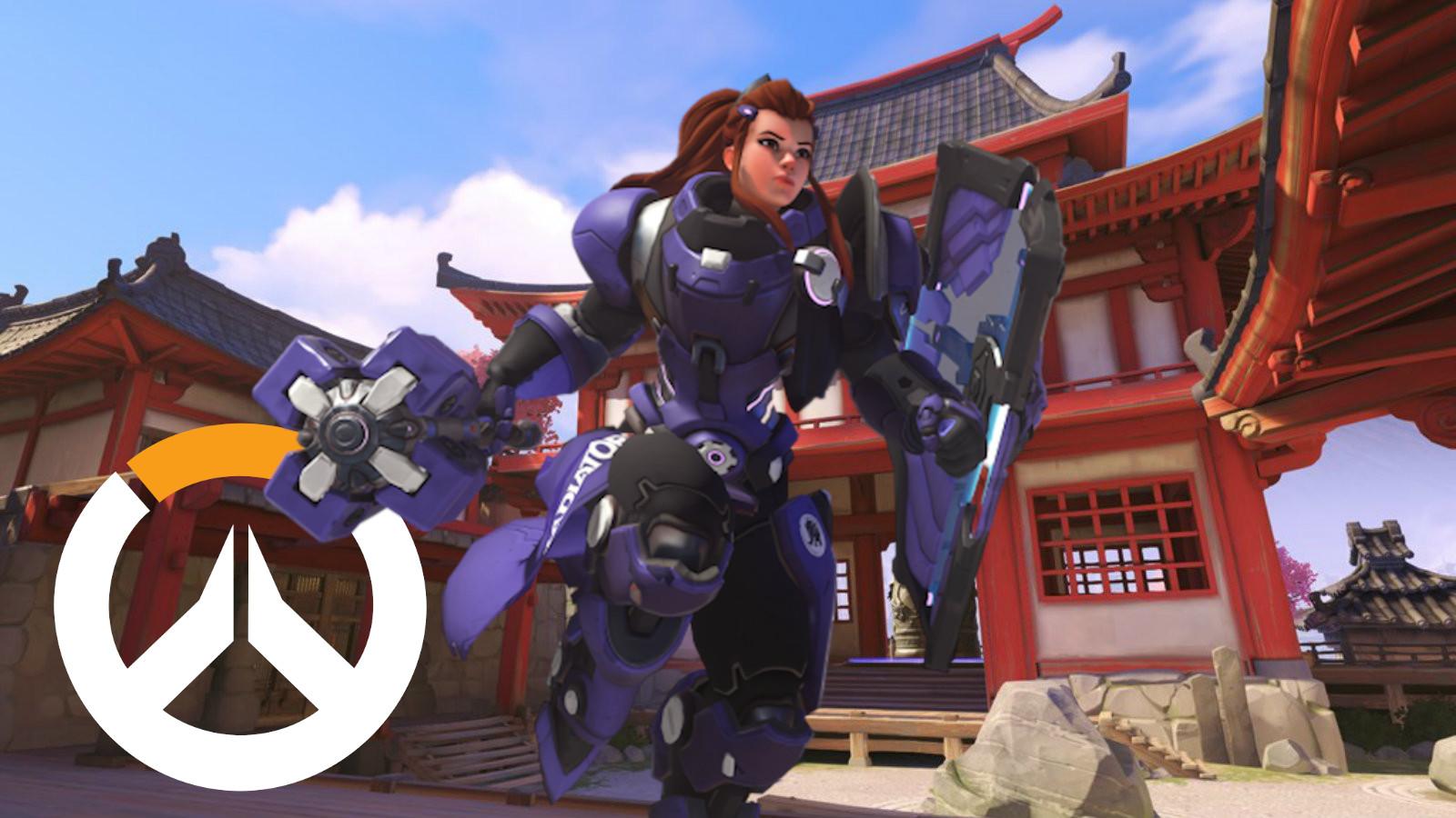 Overwatch's Brigitte runs through Hanamura