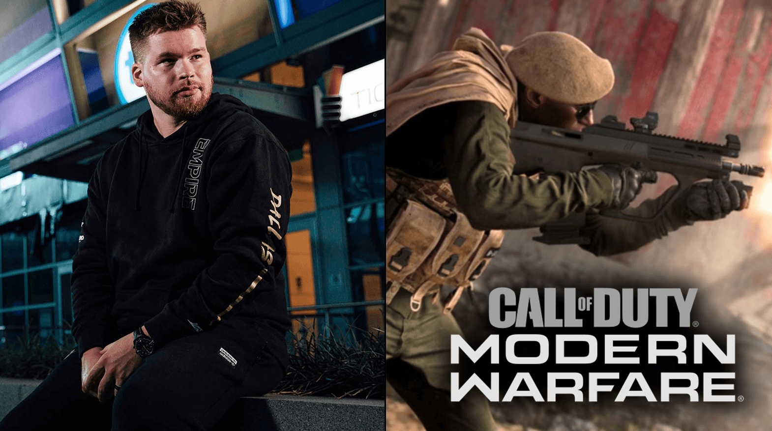 Crimsix photoshoot / Modern Warfare gameplay