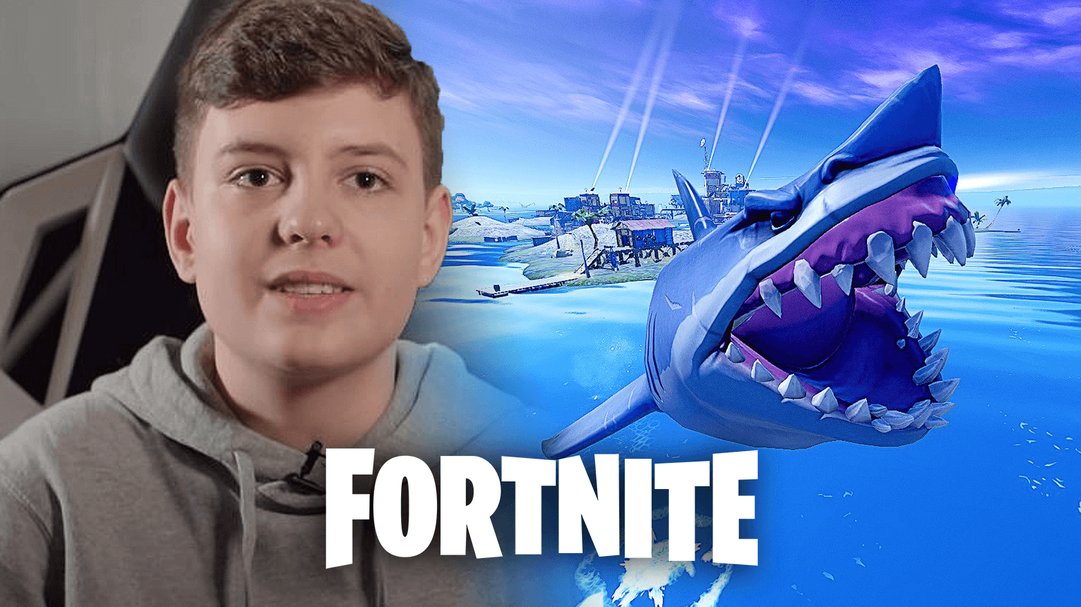 Fortnite pro Clix / Fortnite Season 3 sharks