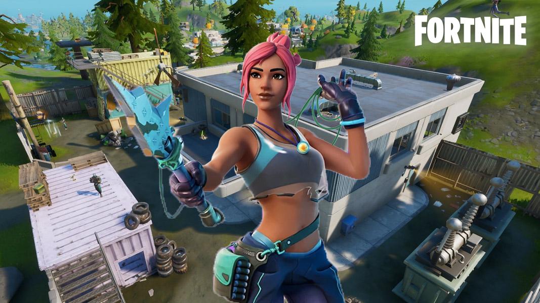 Fortnite Ocean Skin at Catty Corner