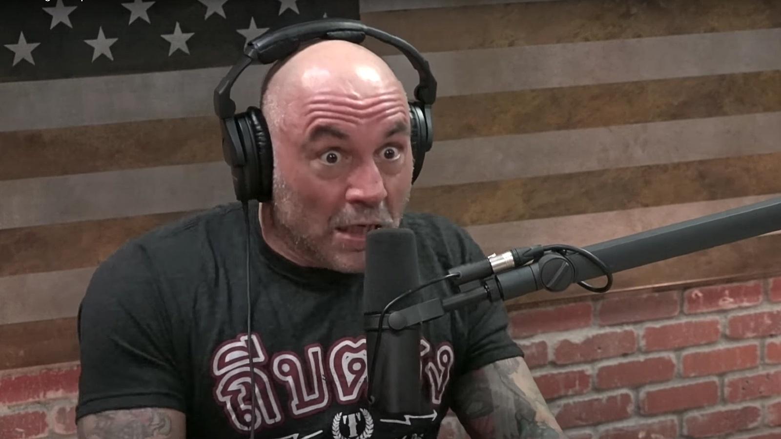 Joe Rogan wide-eyed