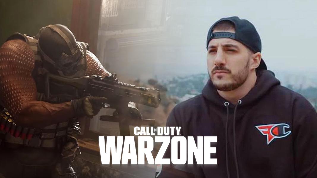 NICKMERCS next to Striker 45 being used in Modern Warfare