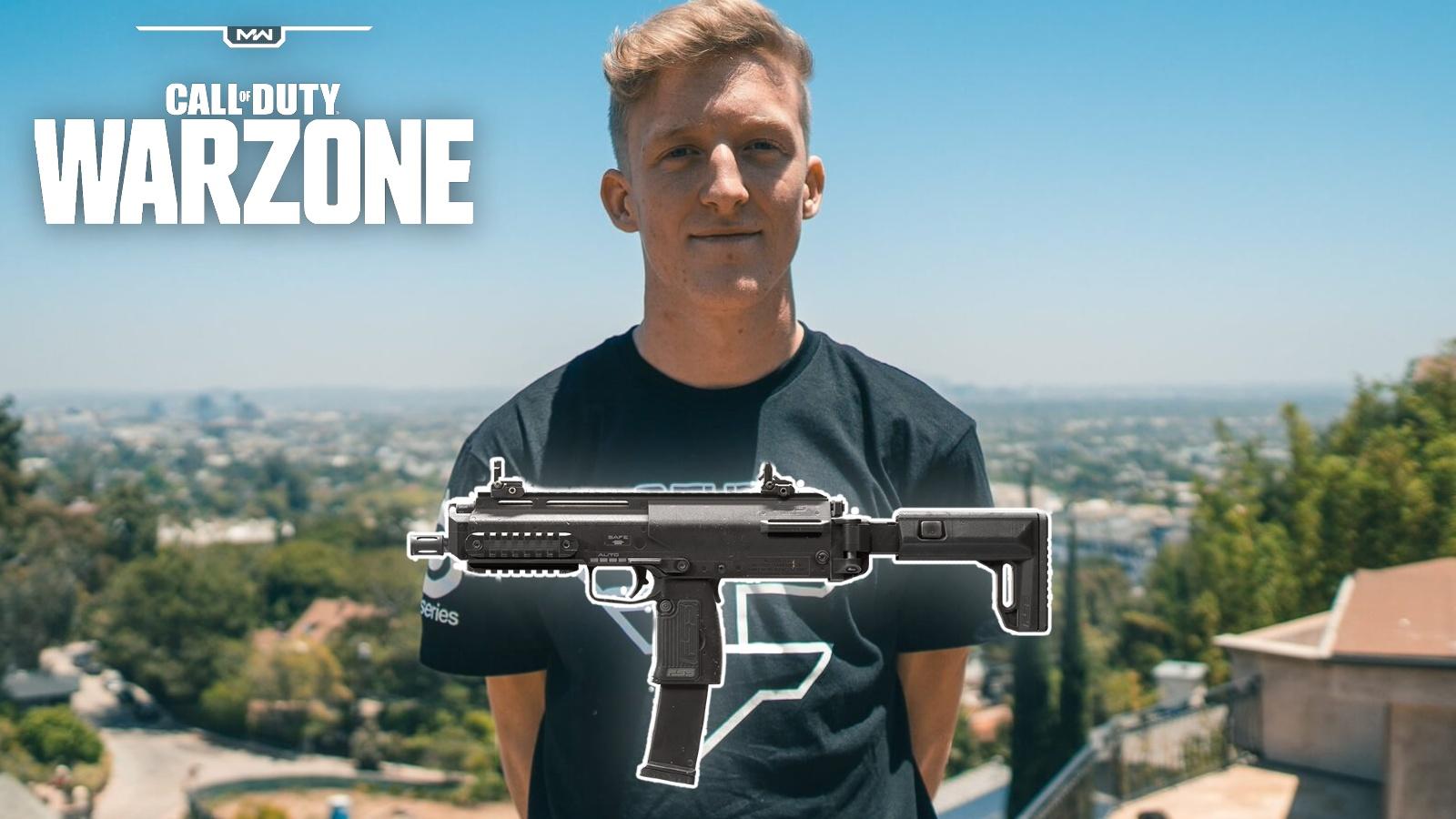 Tfue Warzone MP7