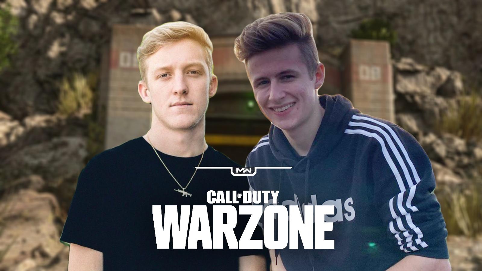 Tfue and Symfuhny on Warzone