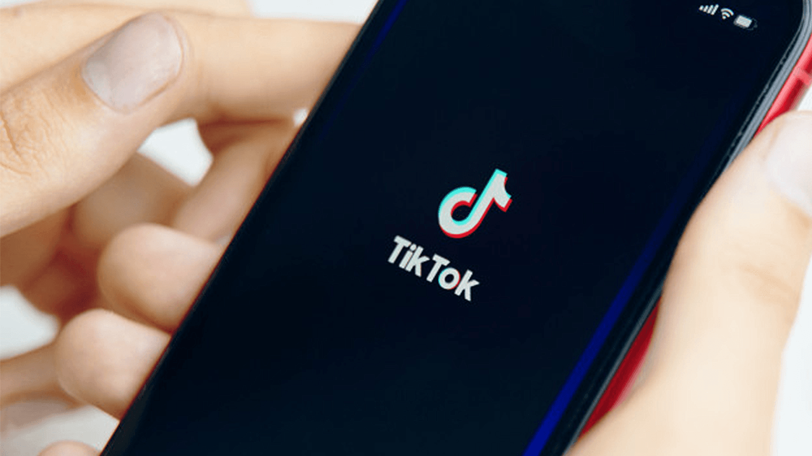 TikTok on smartphone