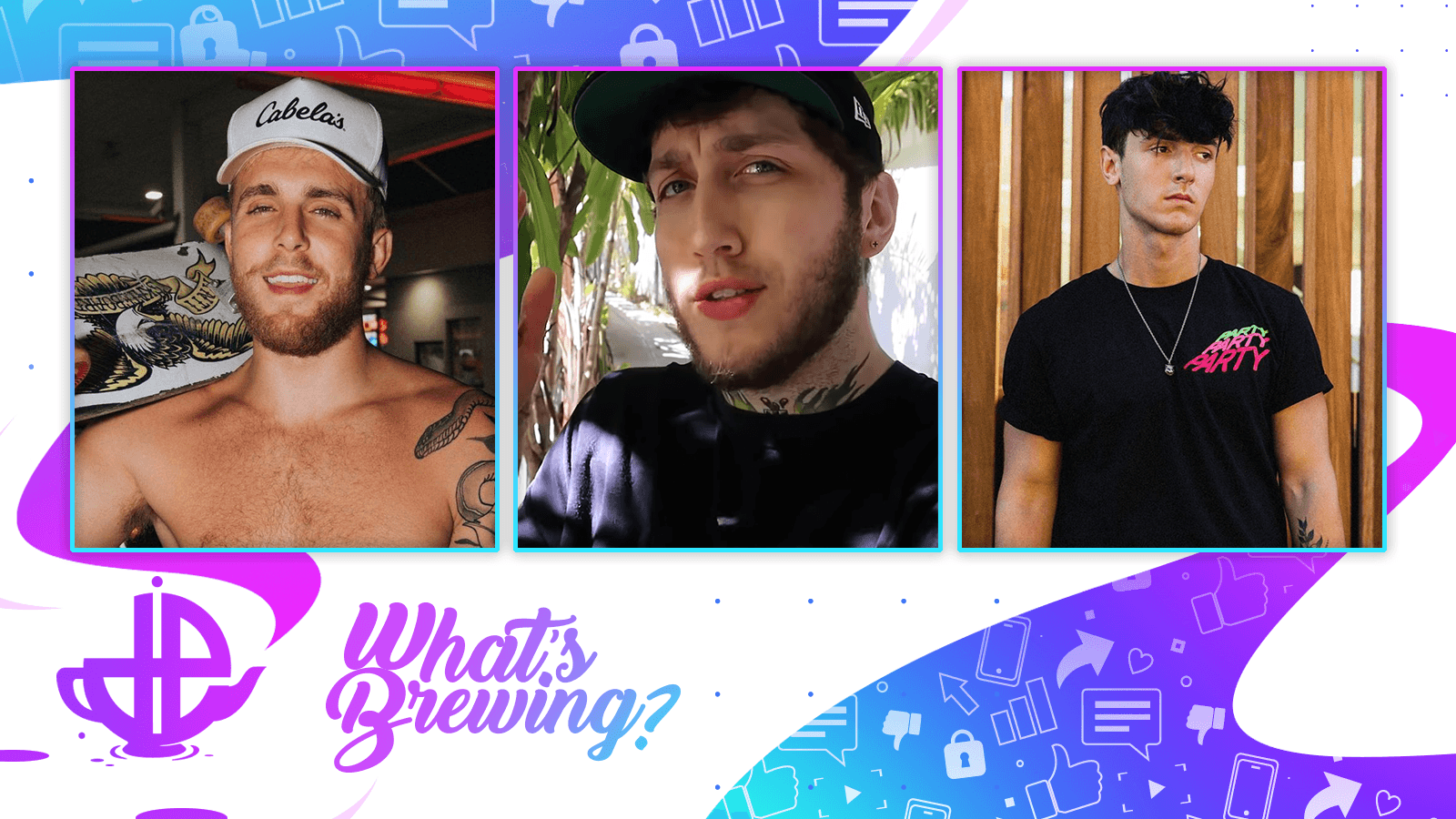 What's Brewing? Jake Paul, FaZe Banks. Bryce Hall