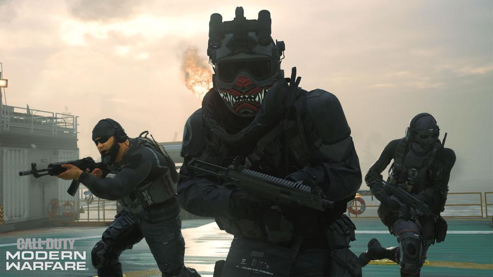 three modern warfare characters from multiplayer