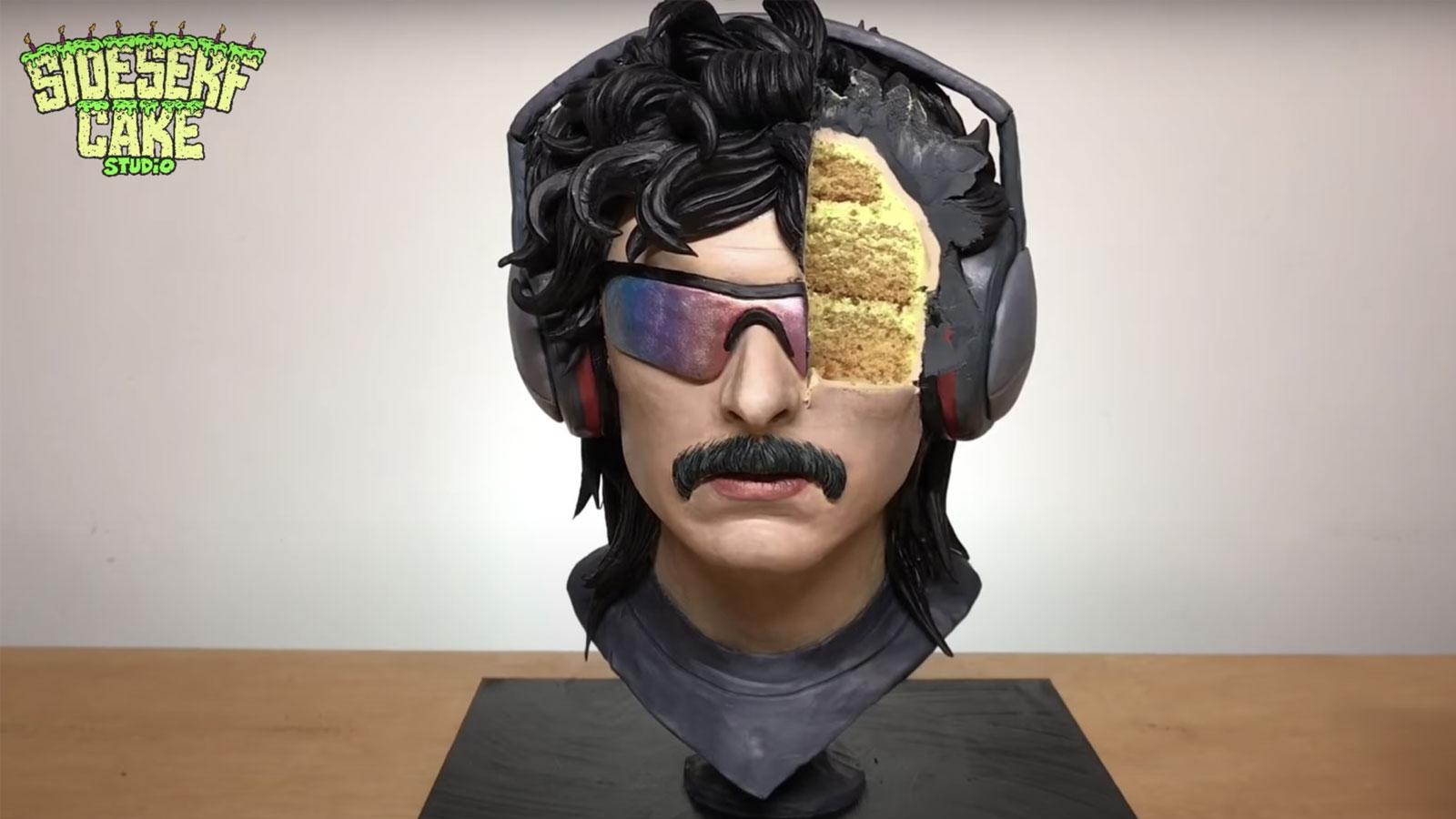 dr disrespect cake