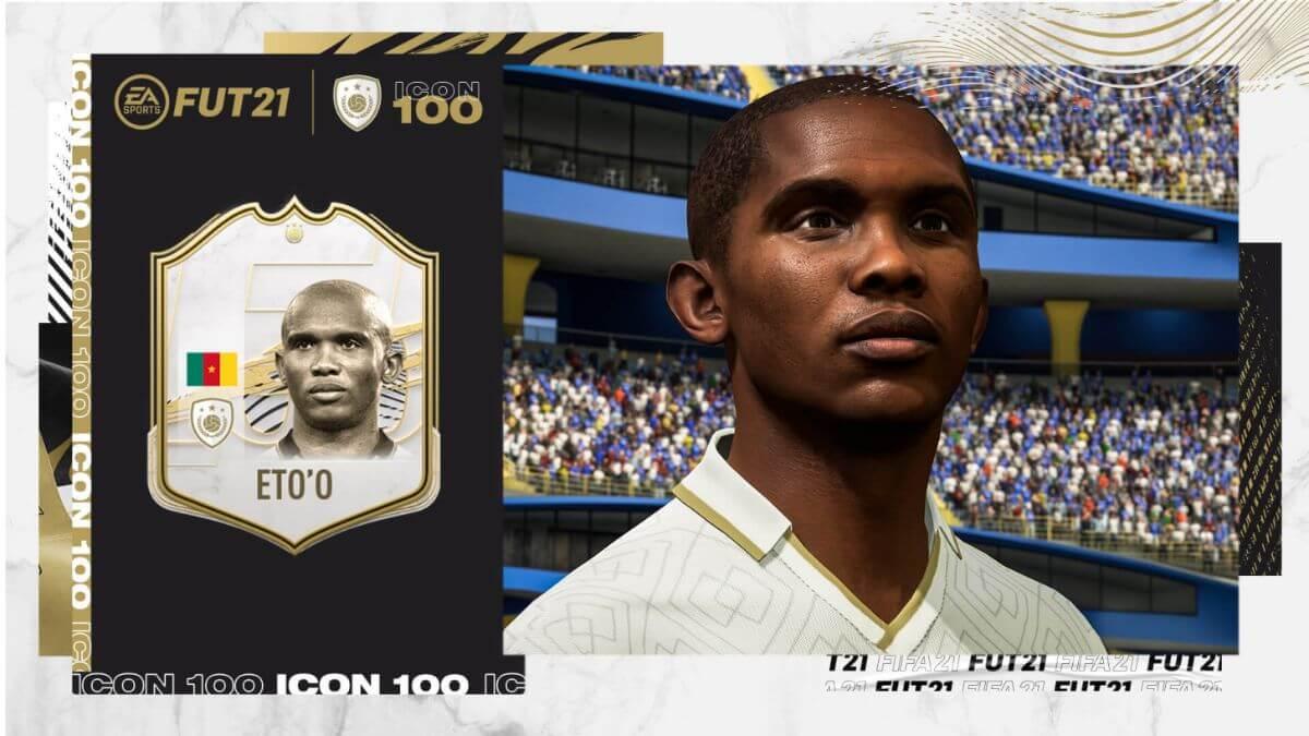 Eto'o icon in fifa 21