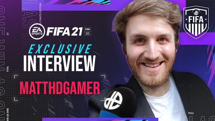 FIFA YouTuber MattHDGamer exclusive interview