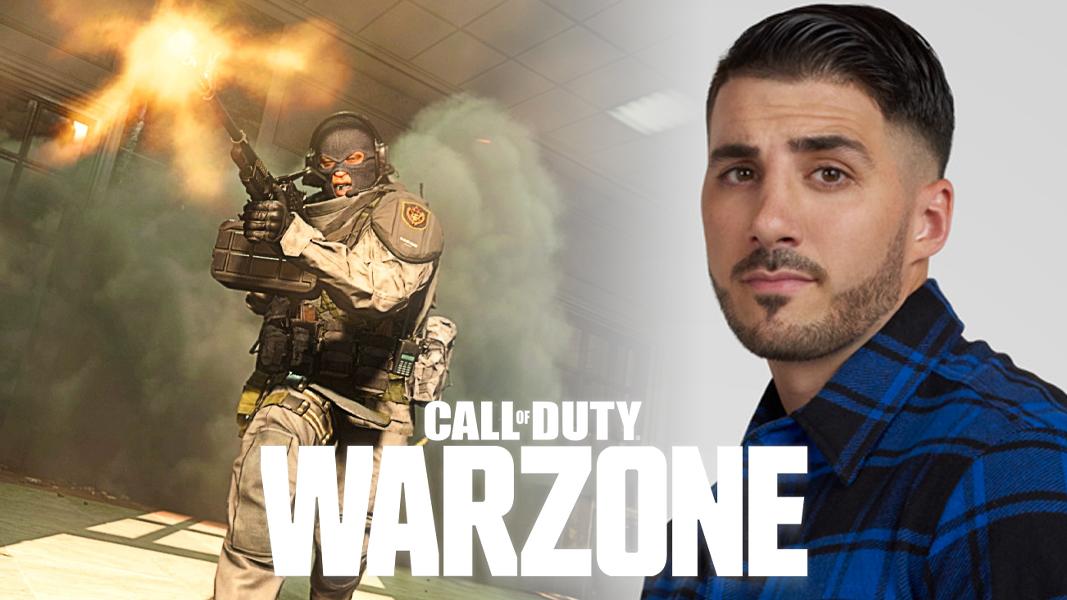 NICKMERCS next to PKM in Warzone