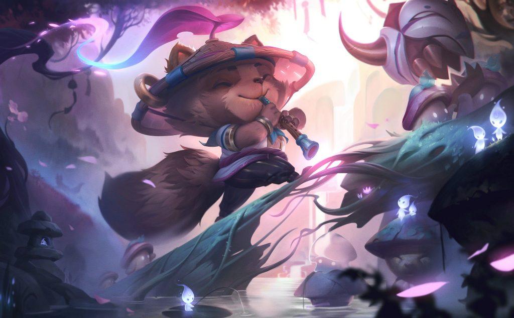 Spirit Blossom Teemo in TFT Fates