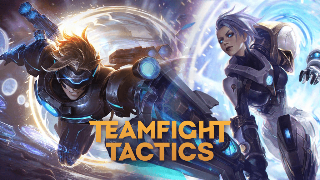 Pulsefire Ezreal and Riven in Teamfight Tactics