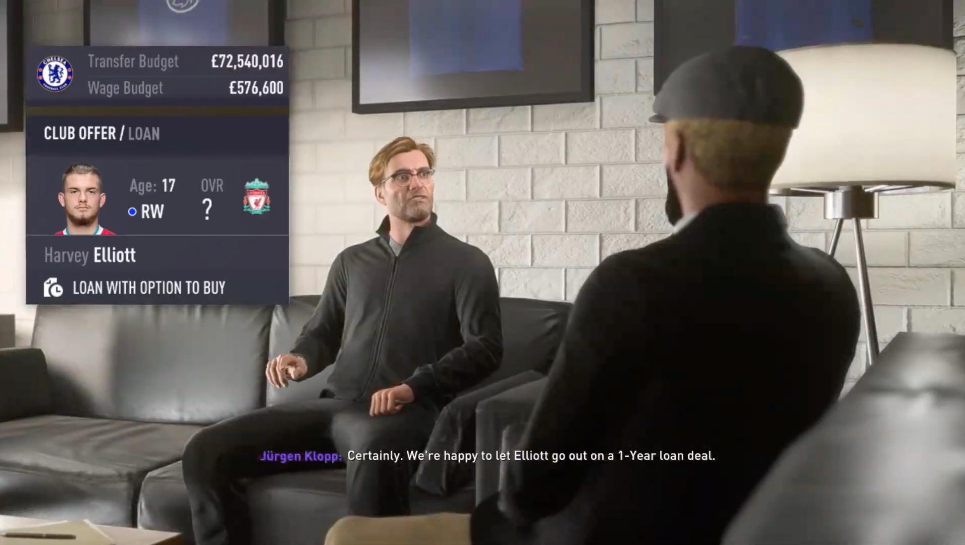 Klopp in FIFA 21