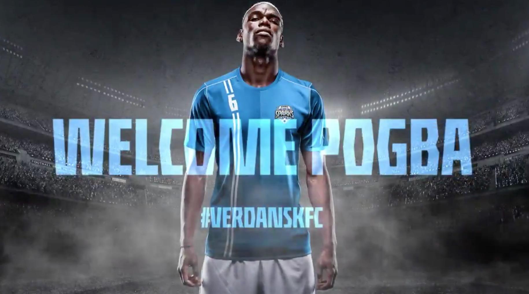 Pogba in Verdansk CoD kit