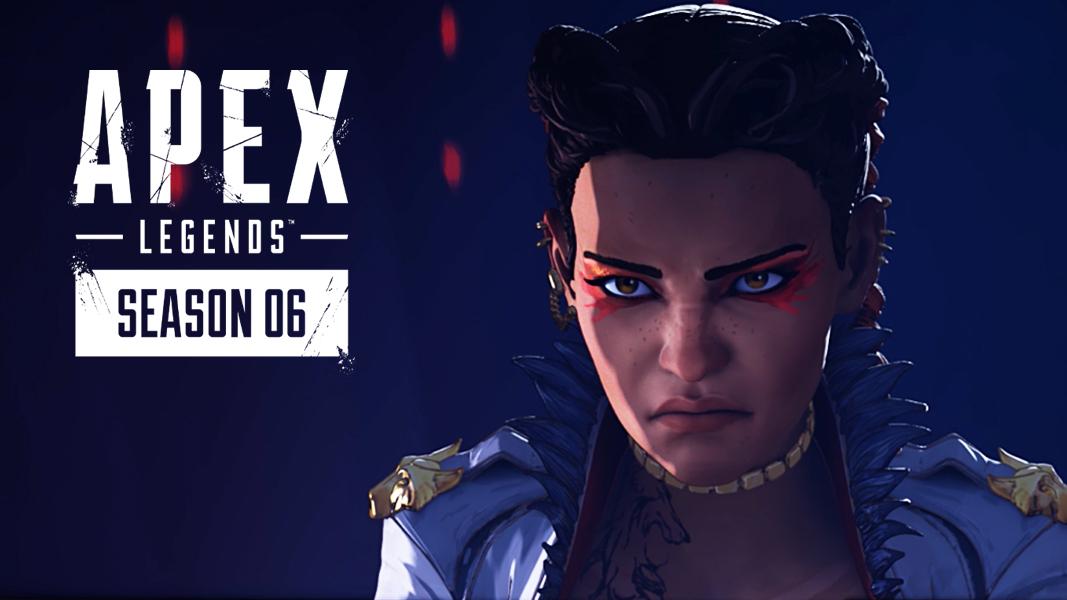 Apex Legends' Loba next to logo