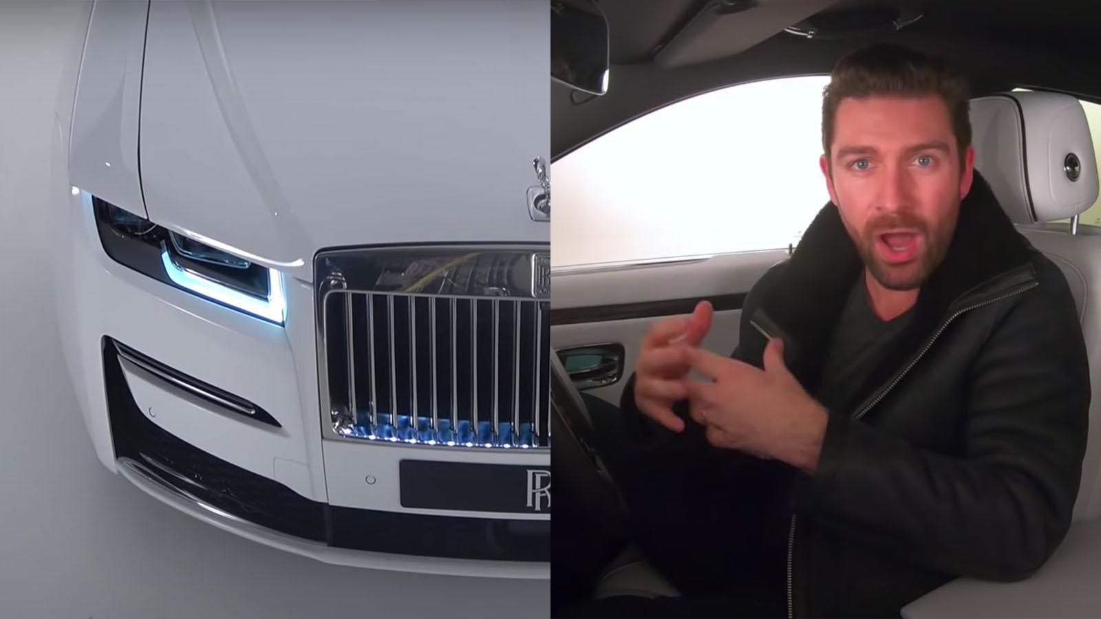 MrJWW with new Rolls Royce Ghost