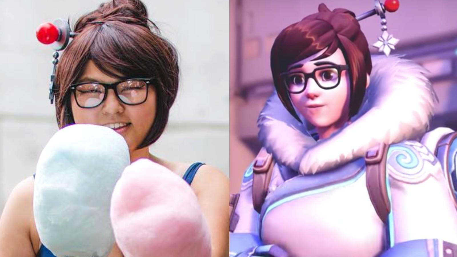 Cosplayer recreates Mei from Overwatch