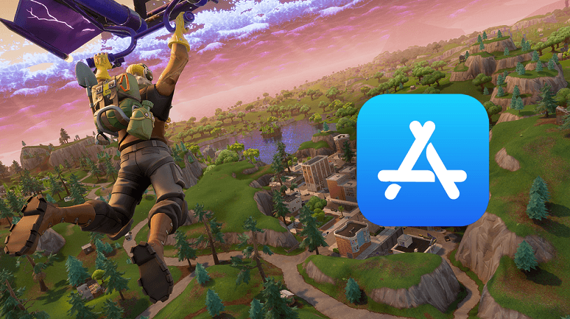 Fortnite app store