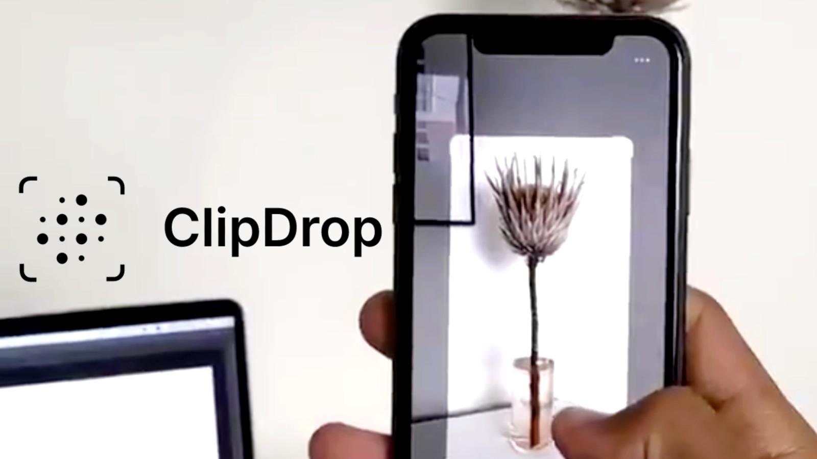 Image of the copy and paste app Clip Drop