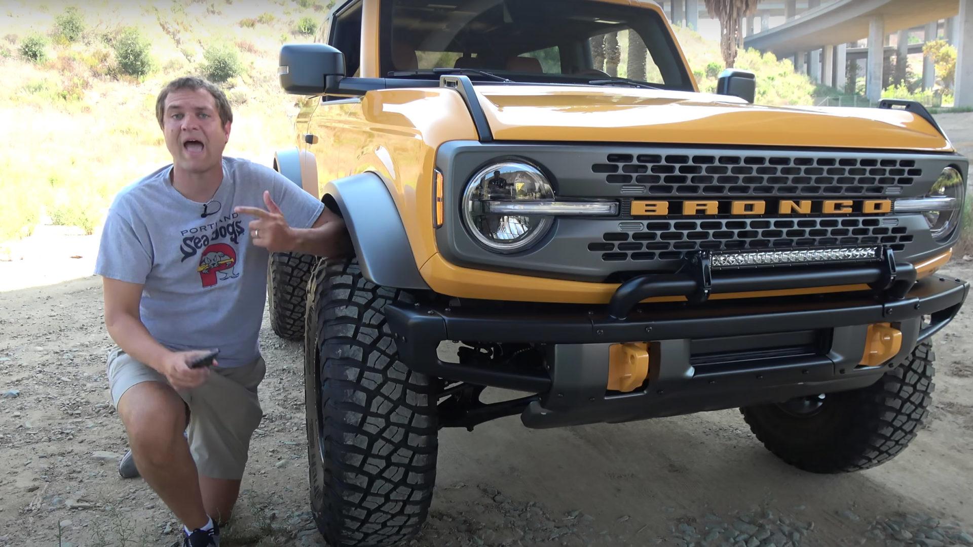 Doug Demuro with Ford Bronco