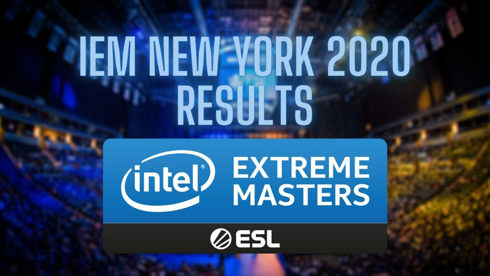 IEM NY 2020 results