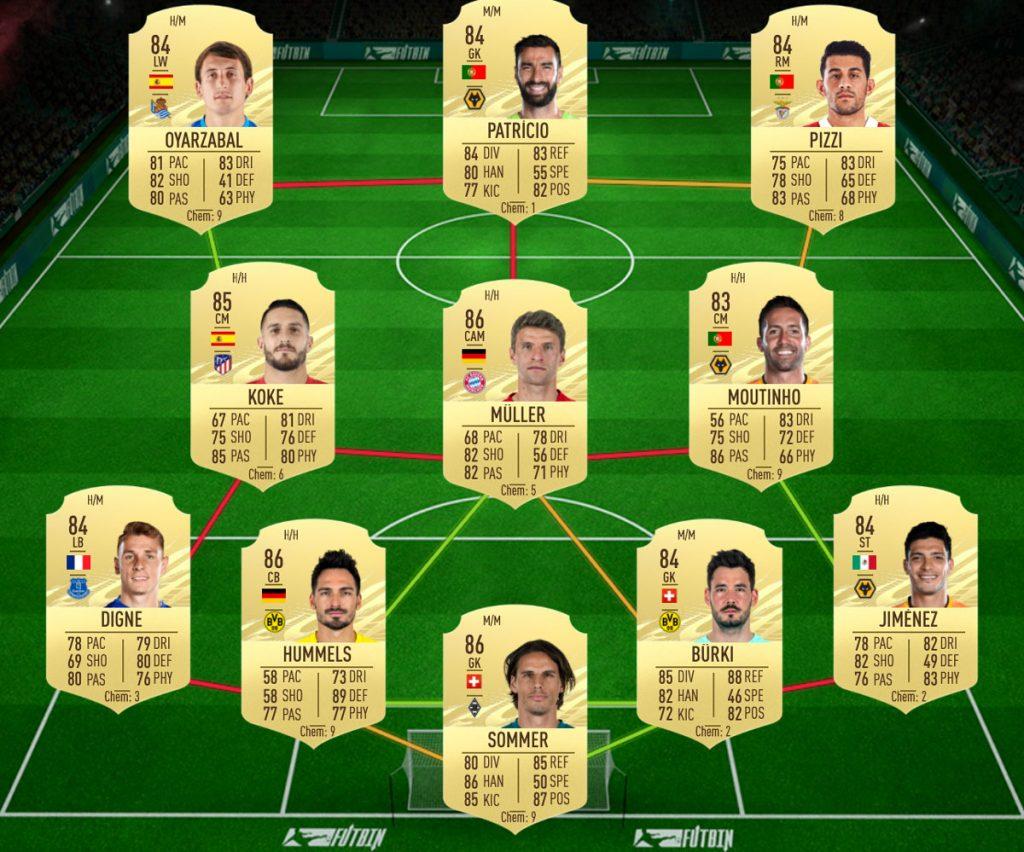 Les Bleus solution flashback SBC