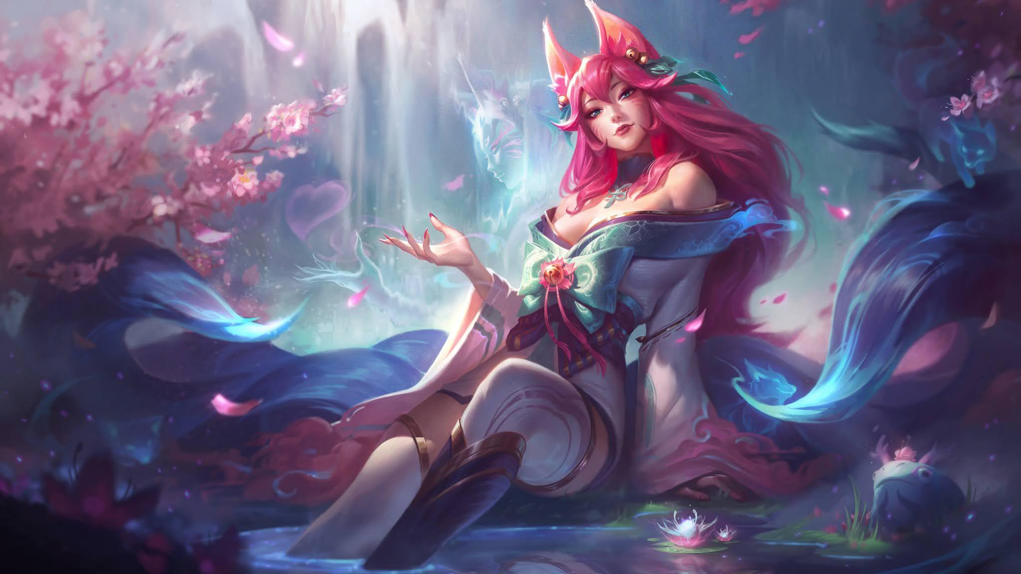 Spirit Blossom Ahri in TFT Fates