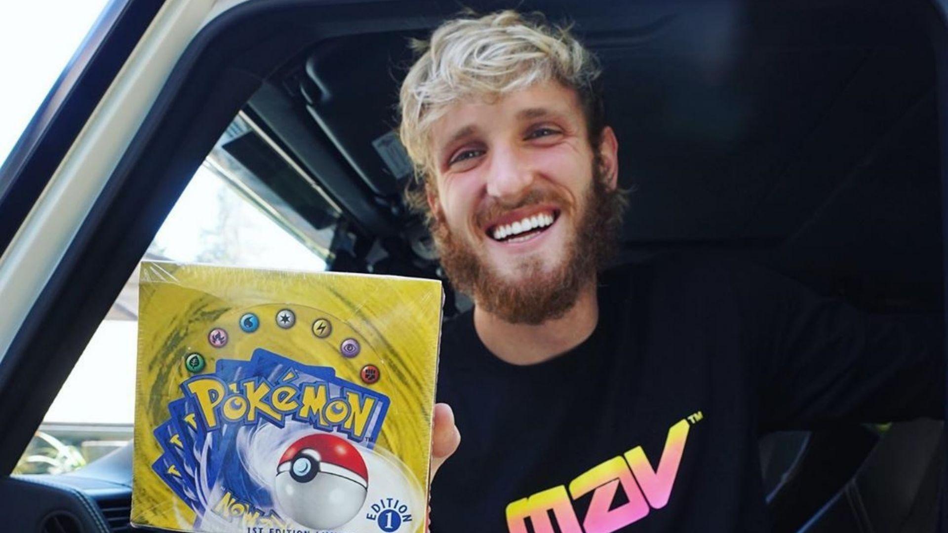 logan paul pokemon cards box