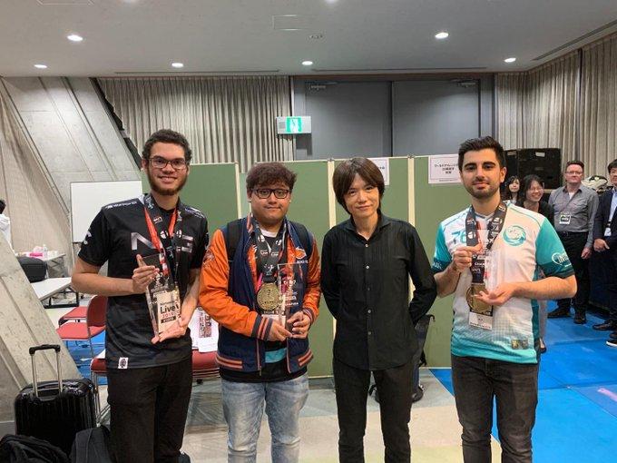 Nairo with Smash Ultimate's Sakurai