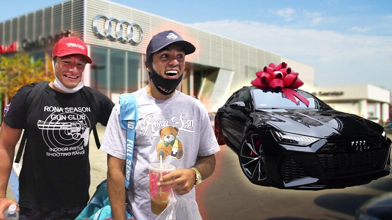 NELK Boys SteveWillDoIt buys Kyle 2021 Audi RS7