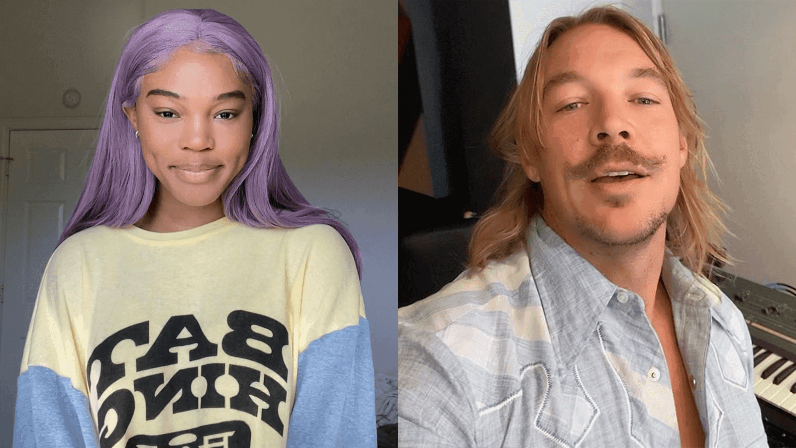 Quenlin Blackwell, Diplo DJ living together