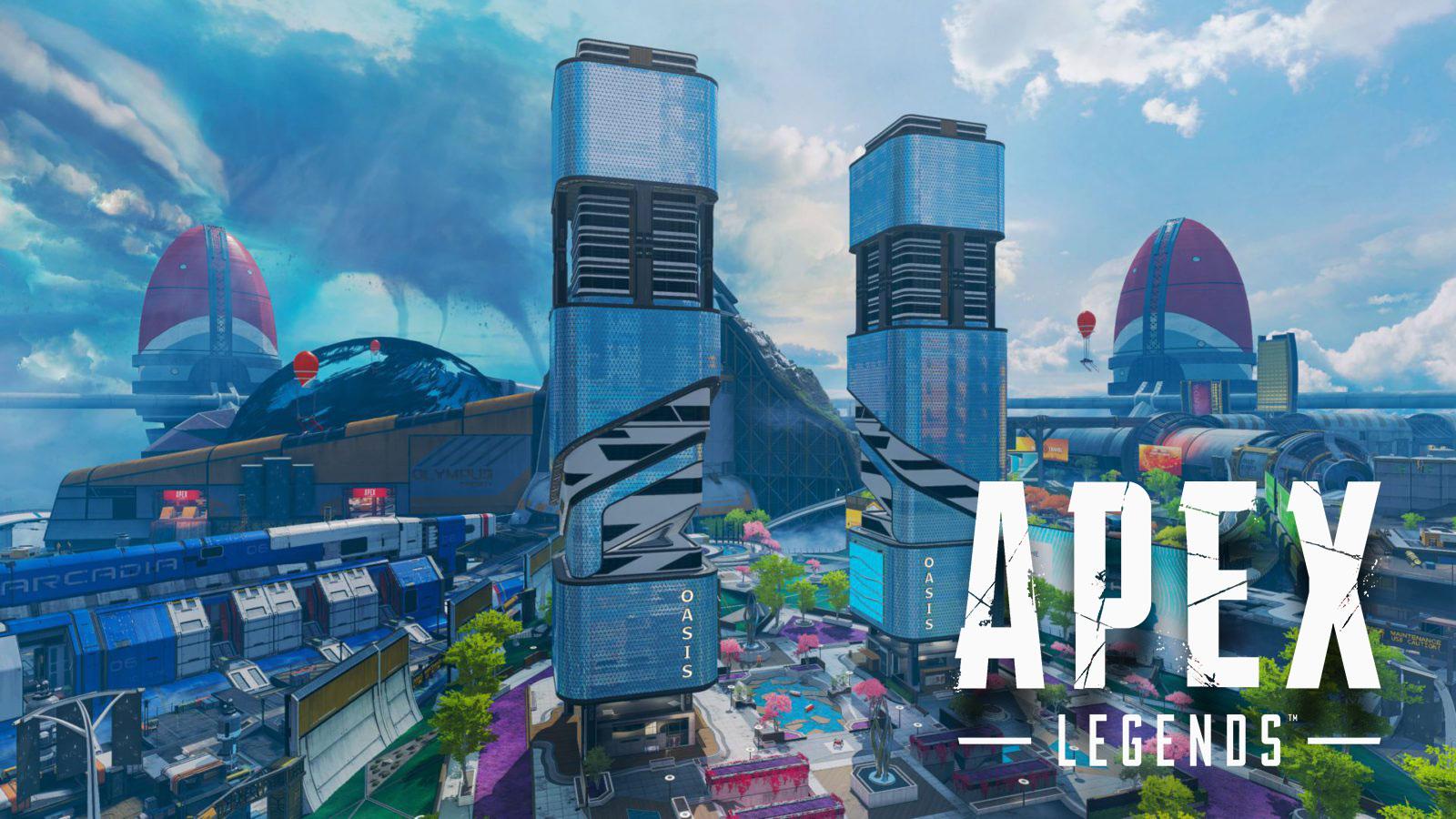 Apex Legends Olympus rooftop pathway