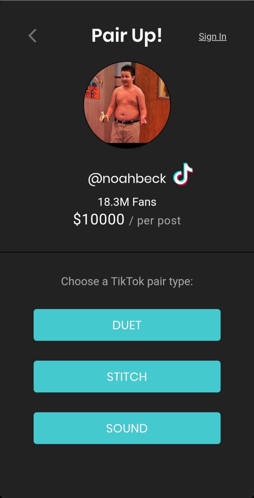 noah beck tiktok 10k