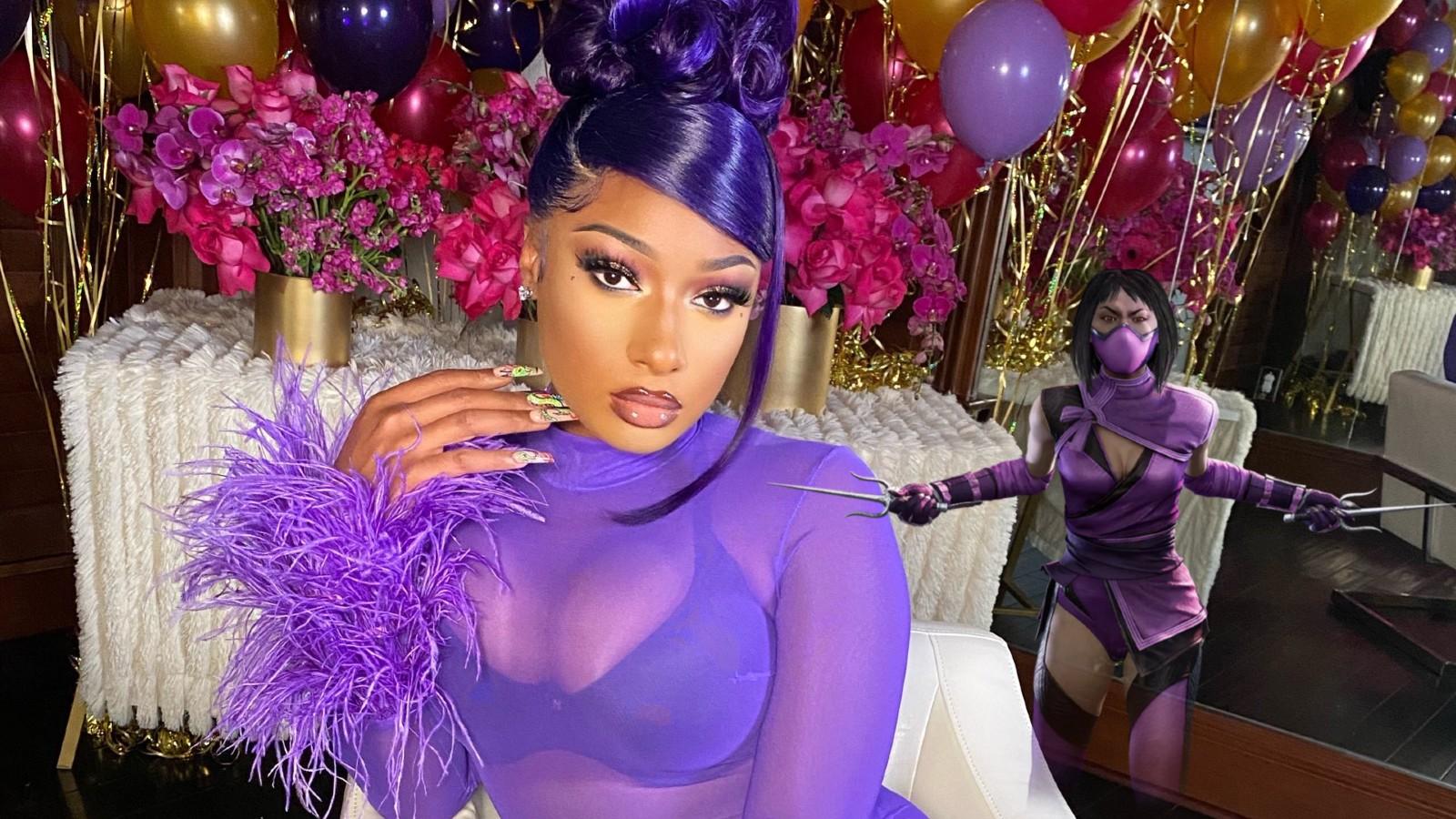 Megan Thee Stallion Mileena Mortal Combat