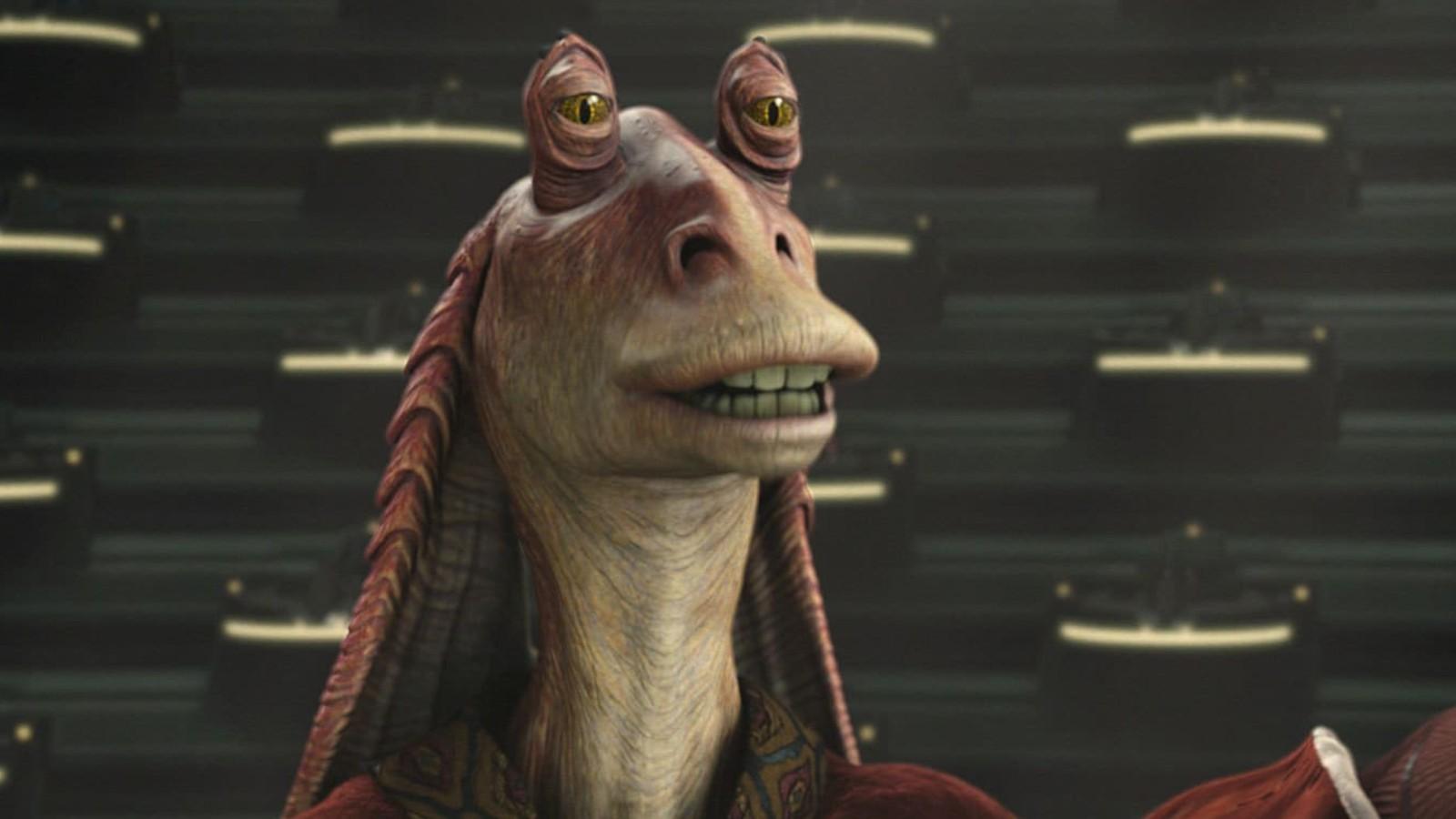 Jar Jar Binks in the Star Wars sequels