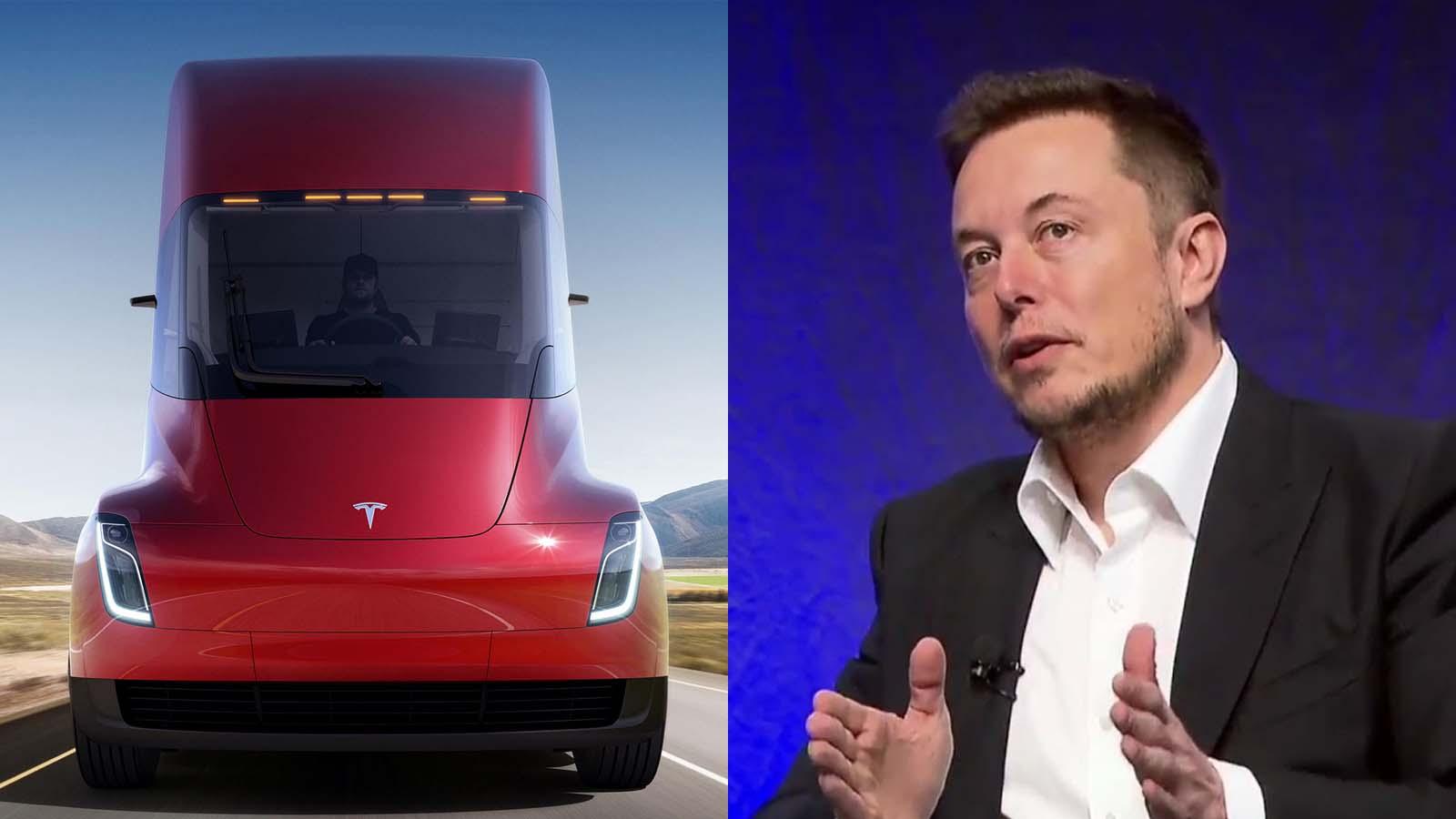 Tesla Semi Elon Musk