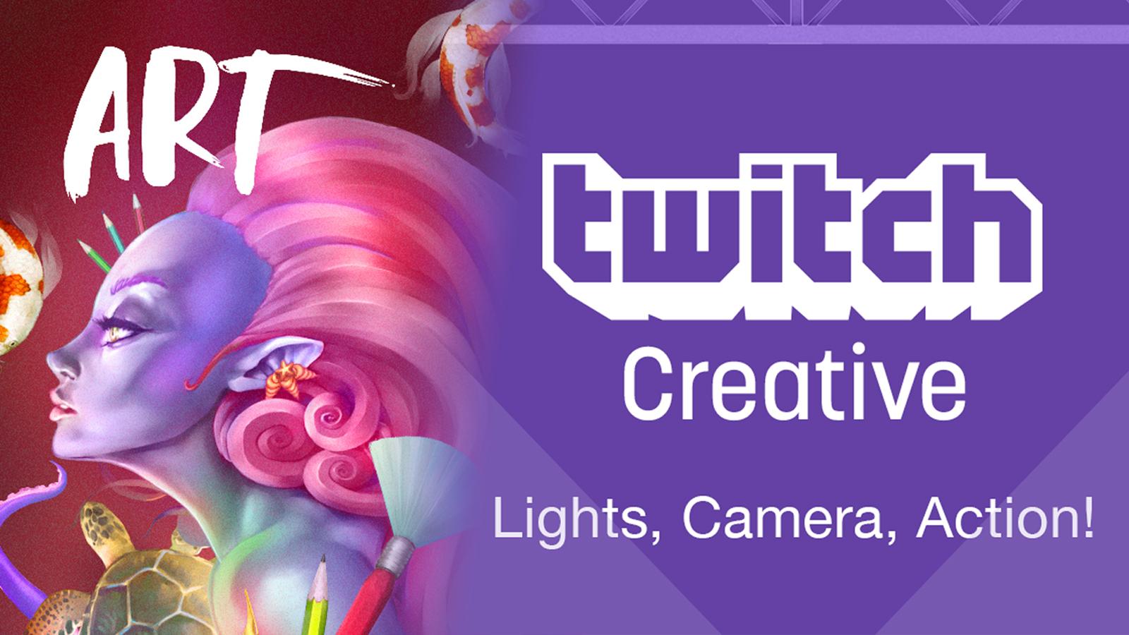 Twitch art creative streamers