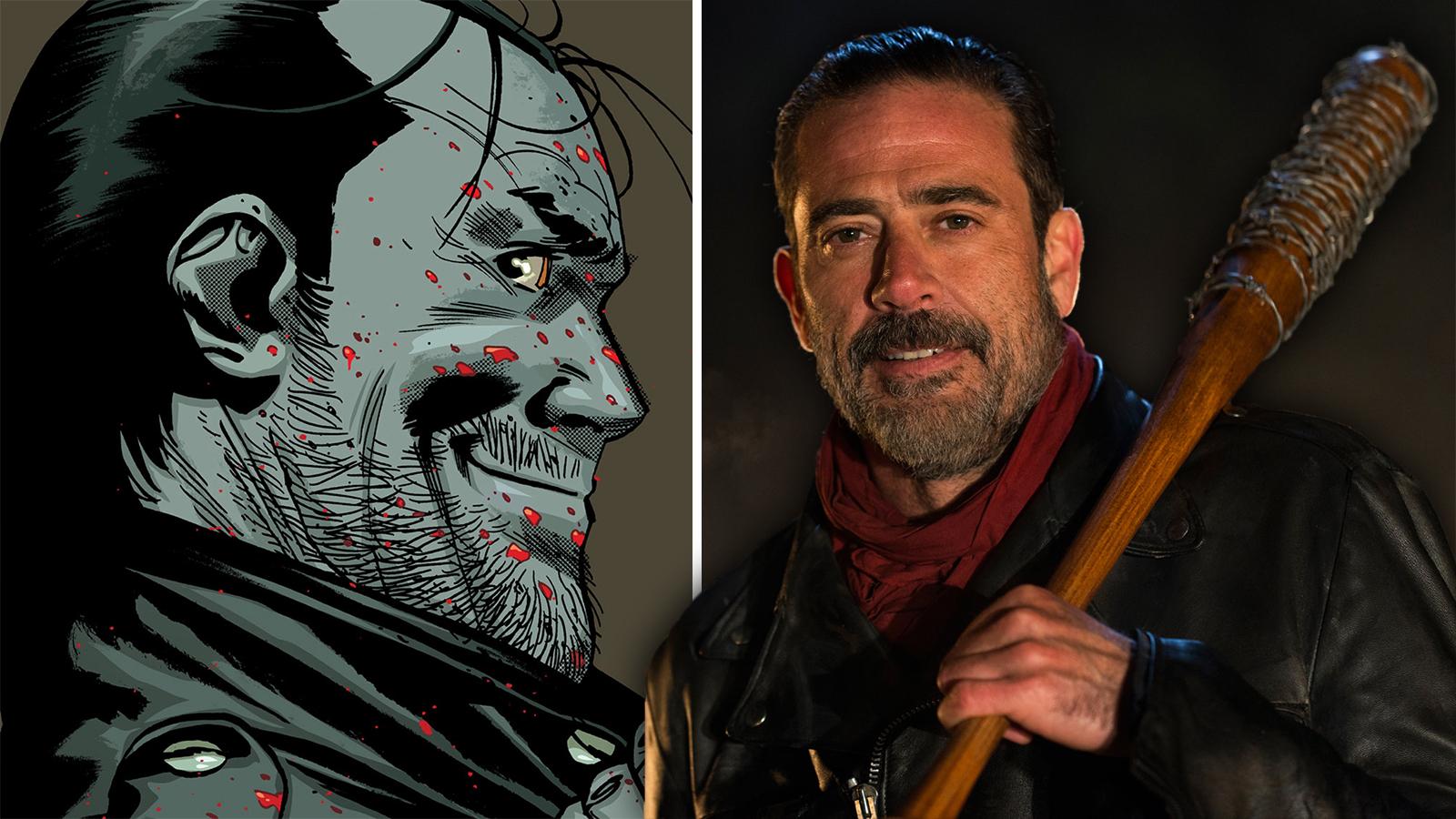 Negan in The Walking Dead