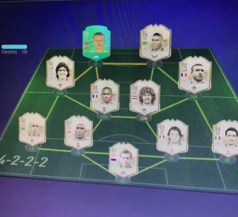 erling haaland fifa 21 ultimate team starting xi