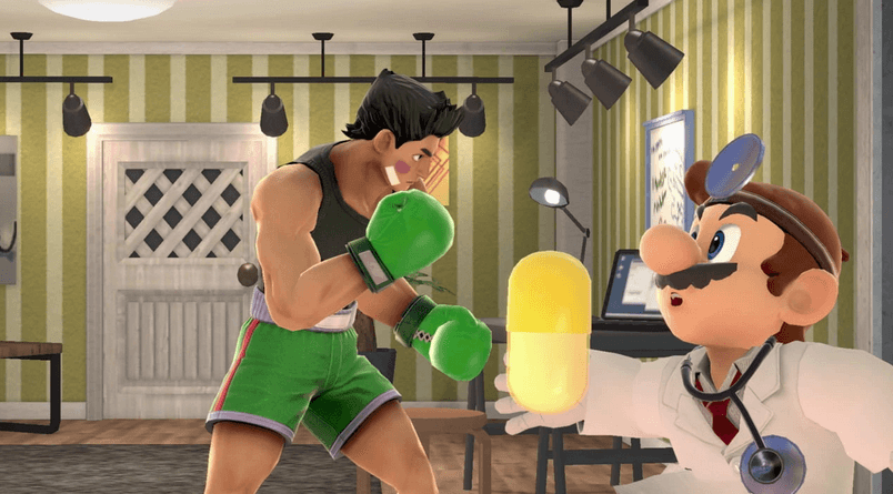 Little Mac beaten up