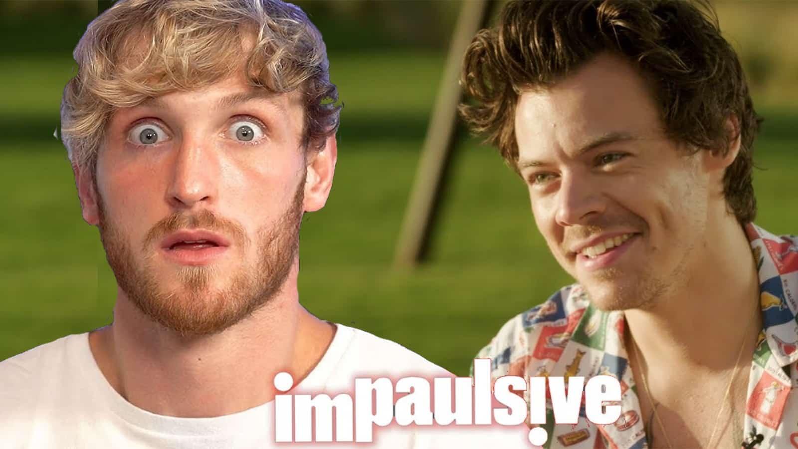 Logan Paul and Harry Styles