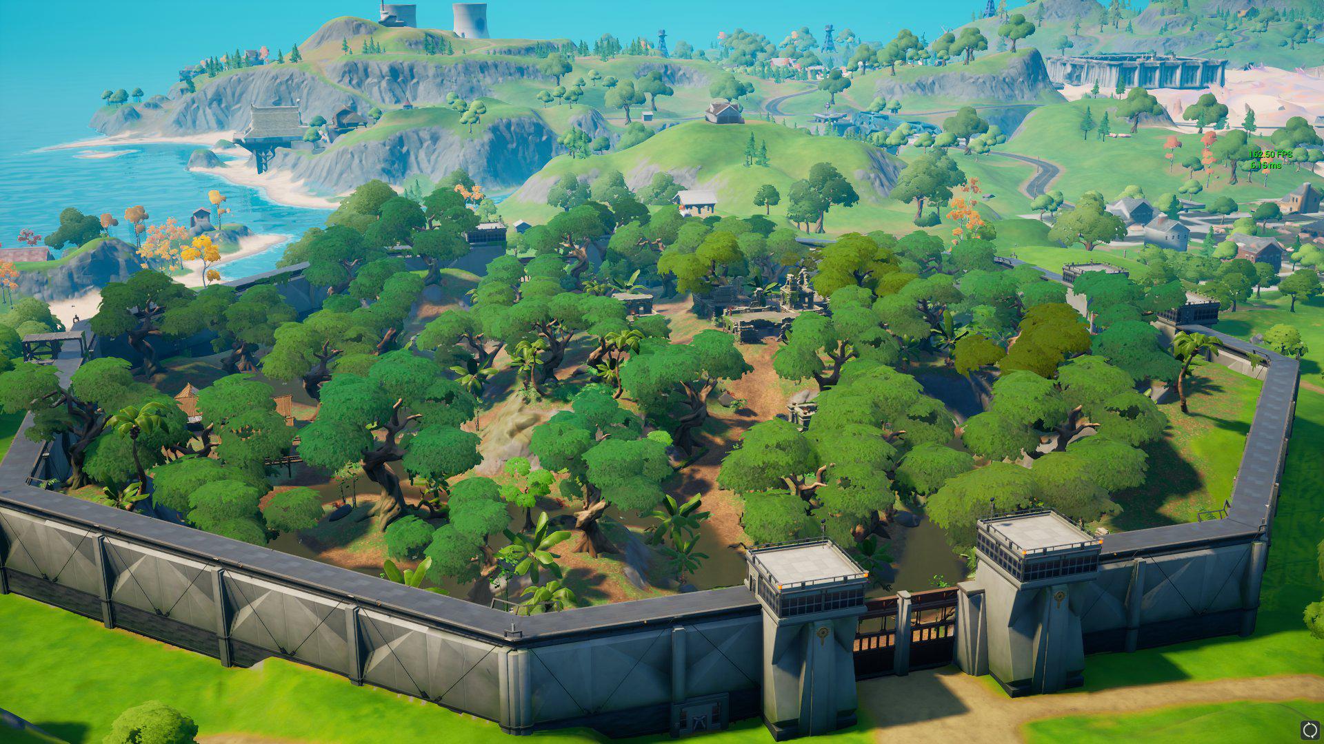 Jungle fort in Fortnite Chapter 2, Season 5