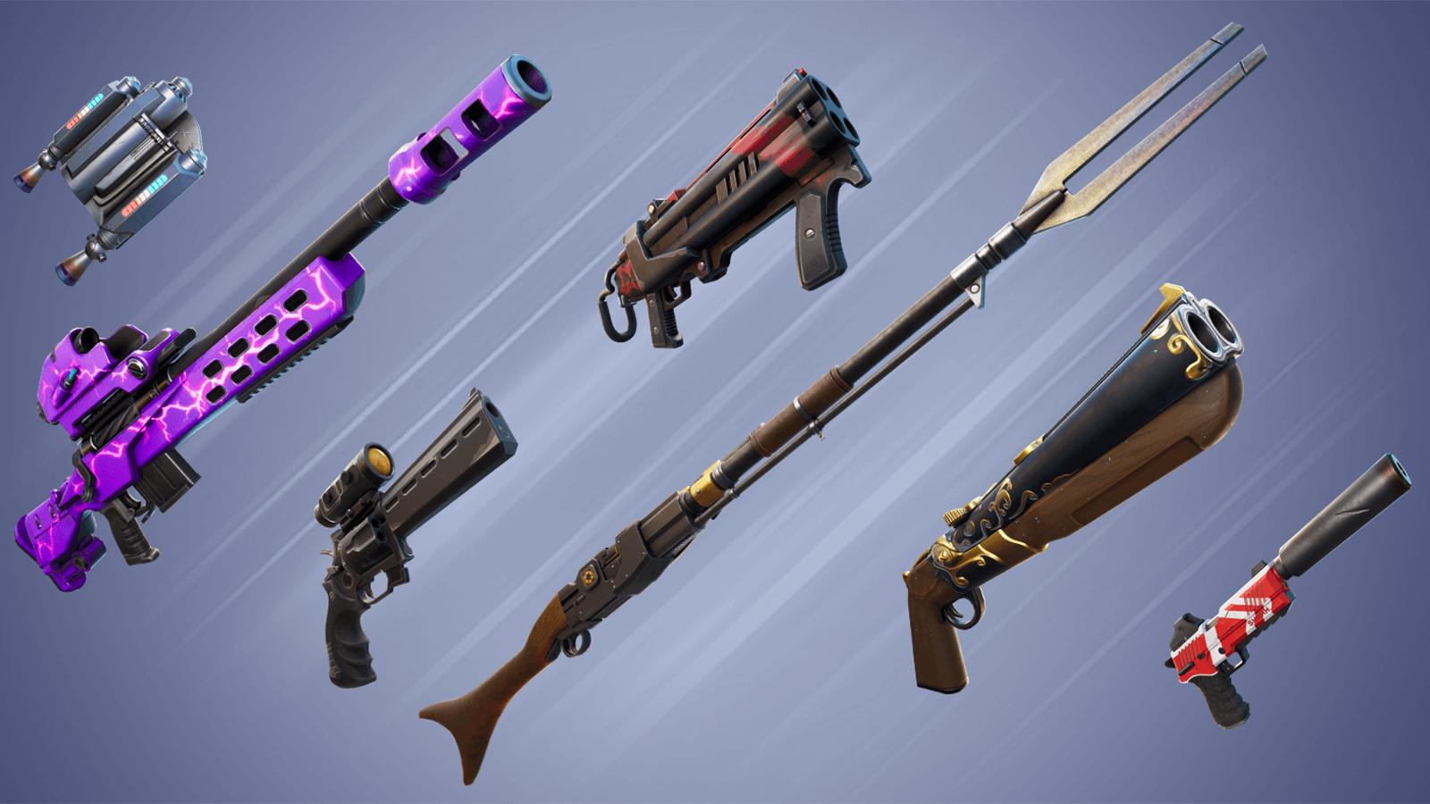 Fortnite Season 6 weapons