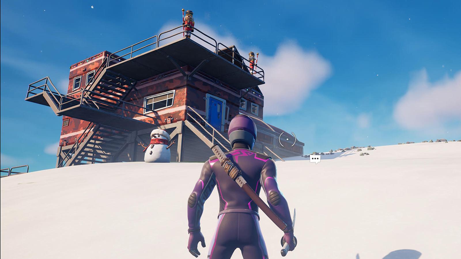 Snowmando Outpost Catty Corner Fortnite