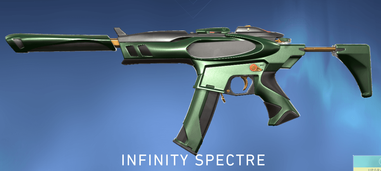 Infinity Spectre Battlepass Skin Valorant