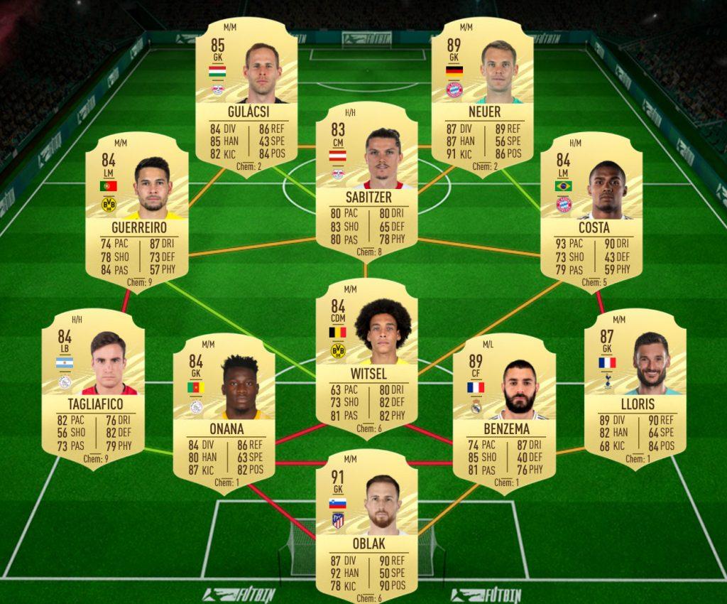 La Liga Felix SBC solution