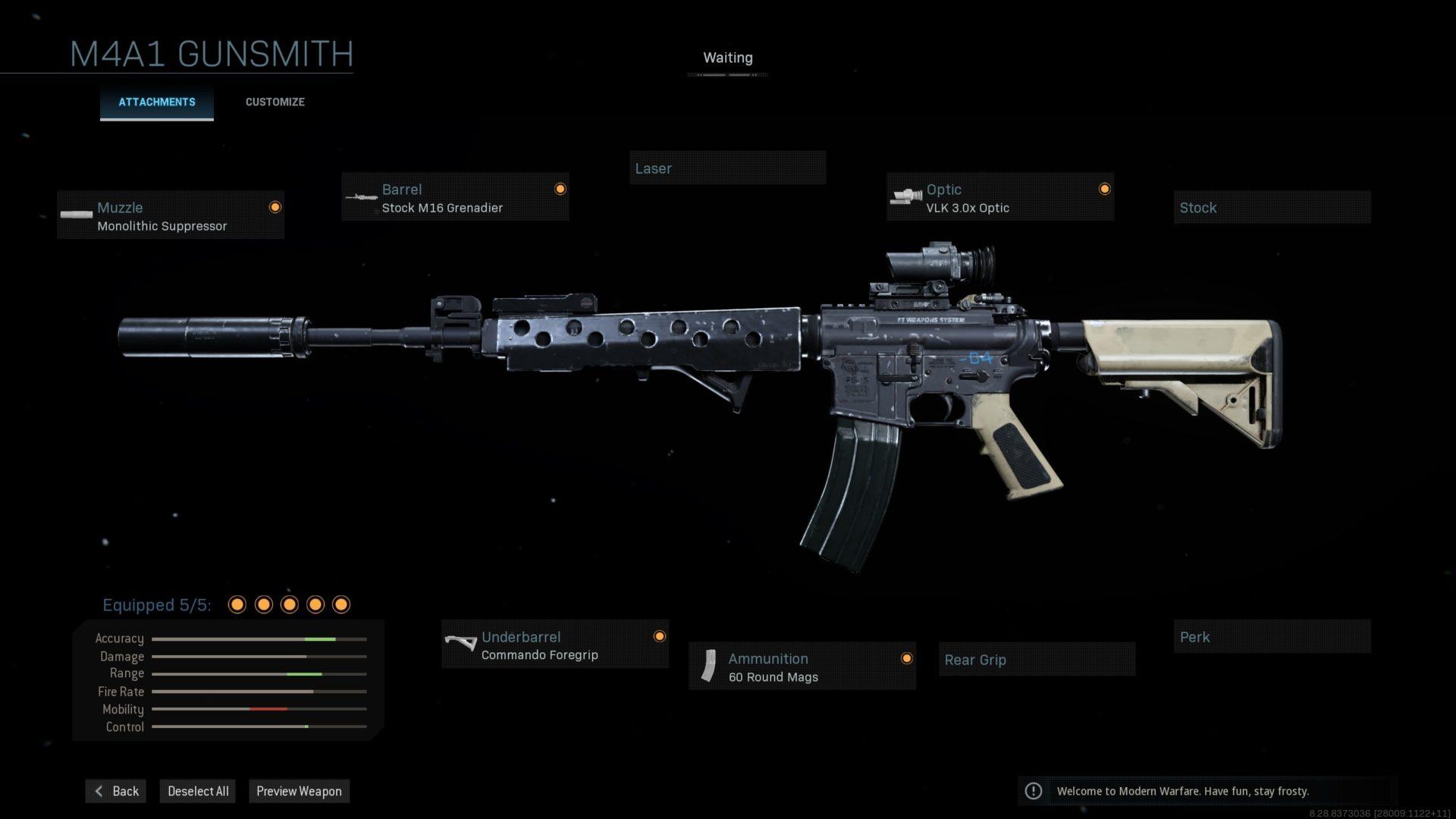 M4A1 Warzone