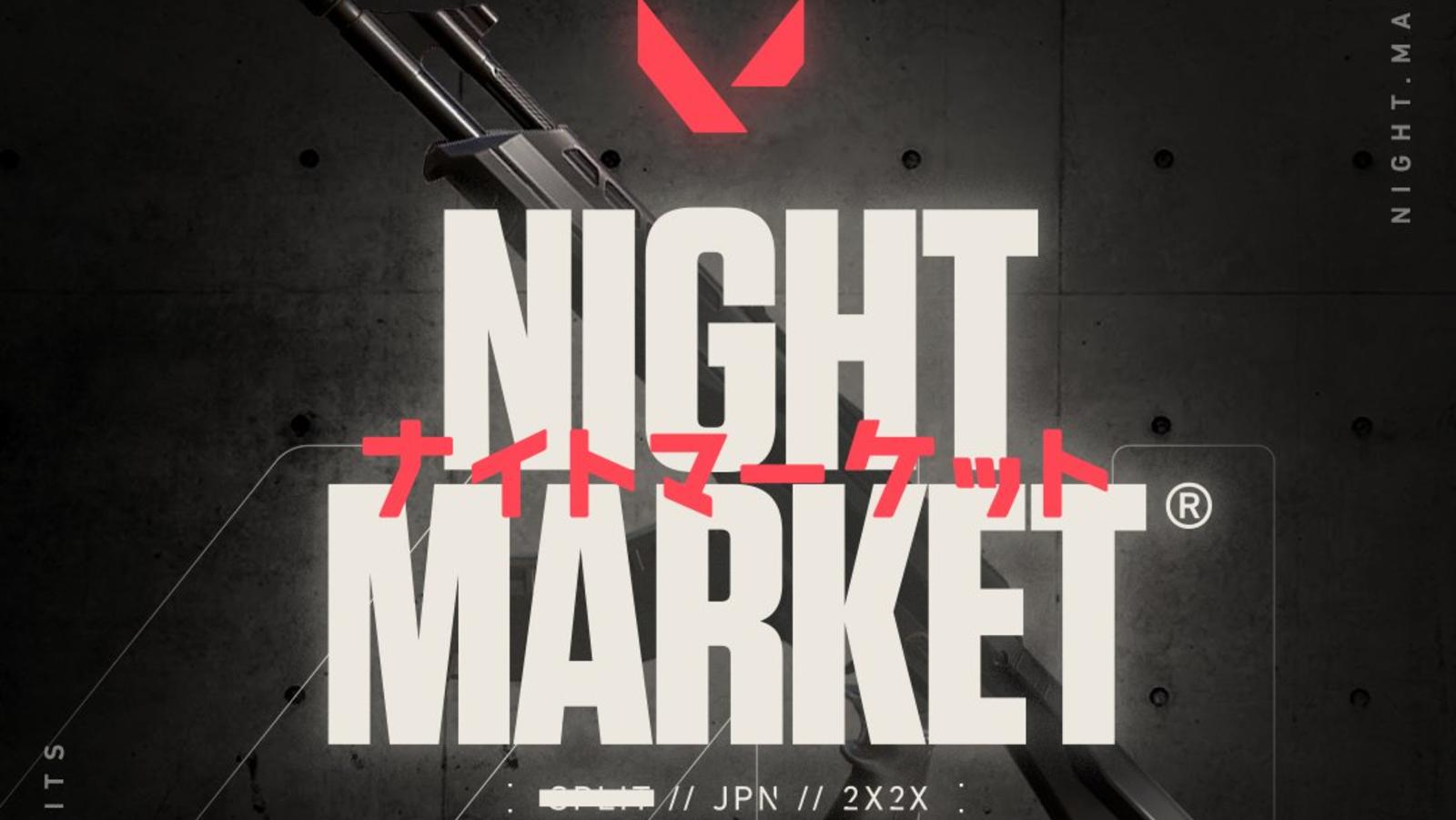 Valorant Night Market Logo